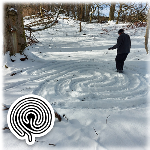 Picture of Snow Labyrinth